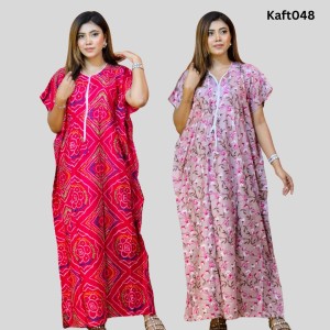 Premium Quality Linen Kaftan Maxi combo