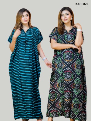 Premium Quality Linen Kaftan Maxi Combo