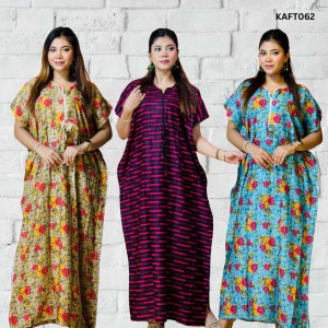 Premium Quality Linen Kaftan Maxi Combo
