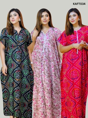 Premium Quality Linen Kaftan Maxi Combo