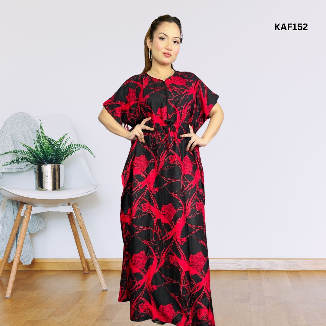 Premium Quality Linen Kaftan Maxi Kaf152