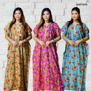 Premium Quality Linen Kaftan Maxi Combo